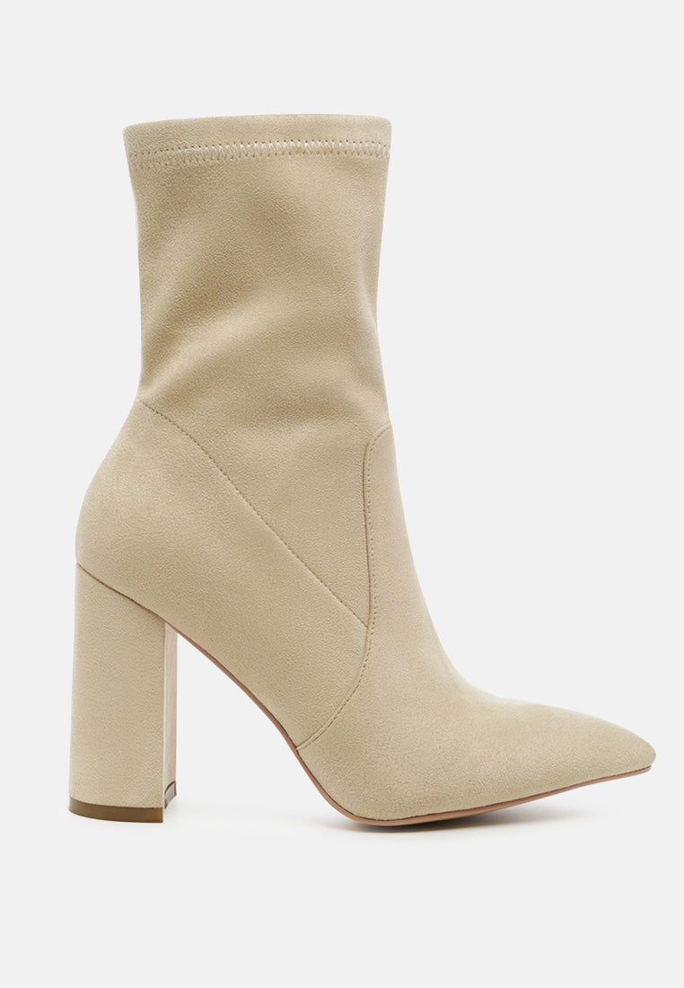 Zahara Suede Bootie-0