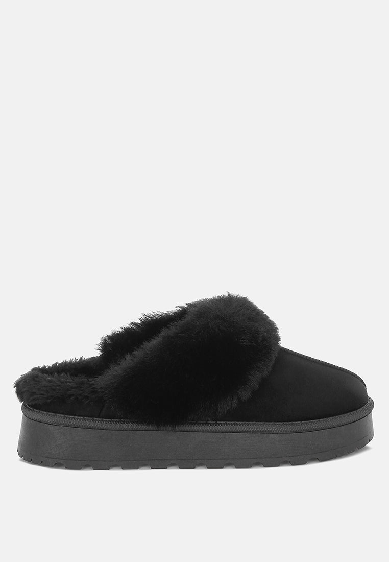 Portho Faux Fur Slip Ons-6