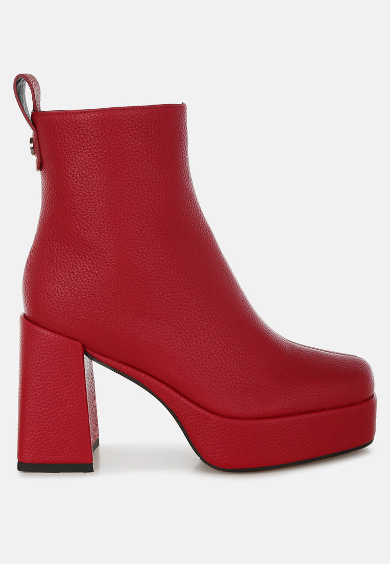 Poulin Faux Leather Chelsea Boots-0