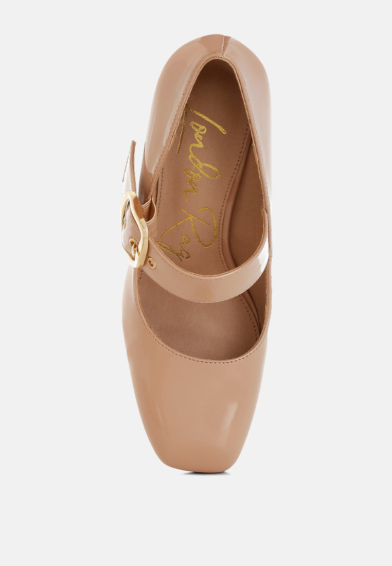 Primula Block Heel Mary Jane Sandals-3