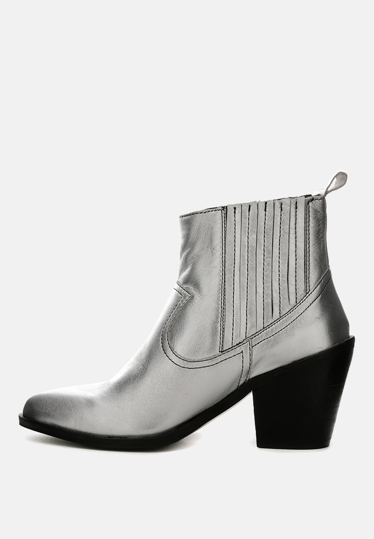 Rayna Metallic Leather Boots-4