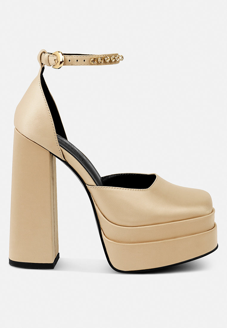 Martini Sky High Platform Sandals-6