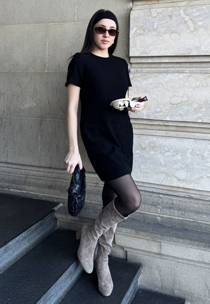 Sinaloa Microfiber Knee High Boots-1