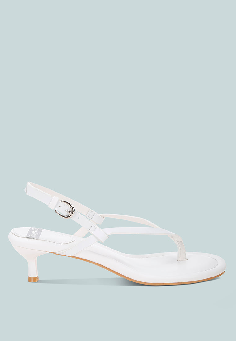 Brisbou Thong Strap Heels-6