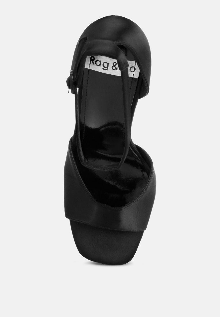 Marshis Towering Platform Heel Sandals-3