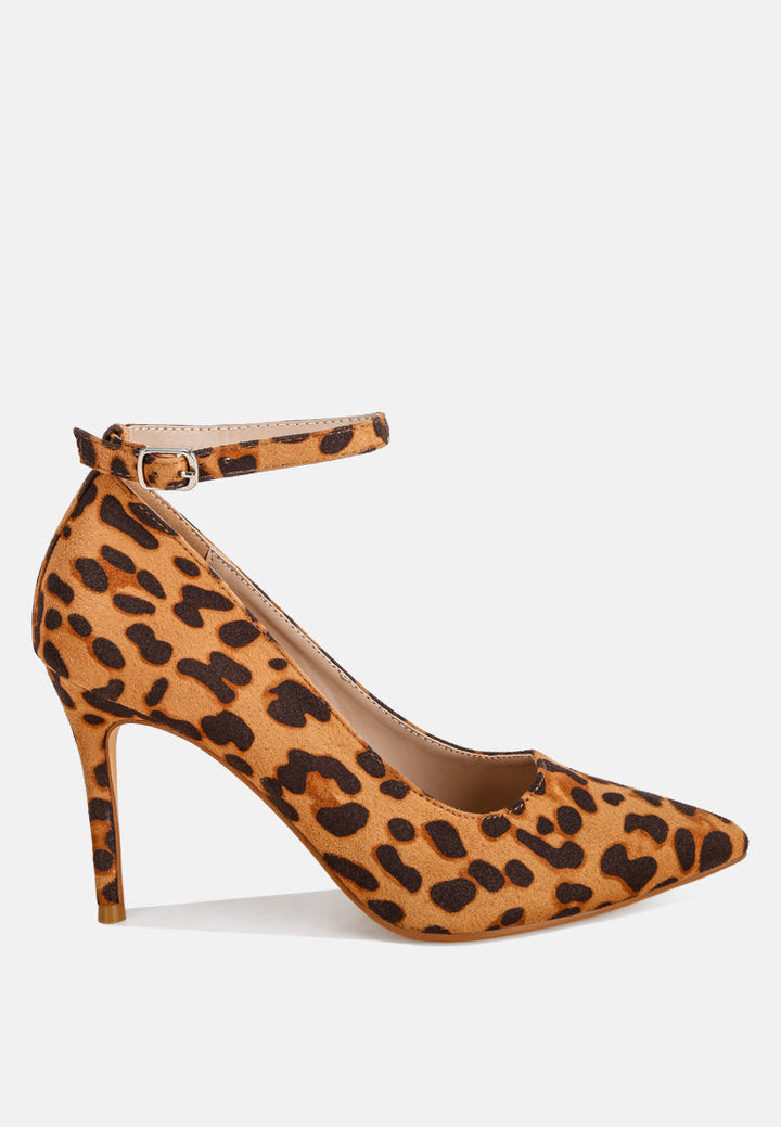 Dittany Ankle Strap Stiletto Heel Pumps-8