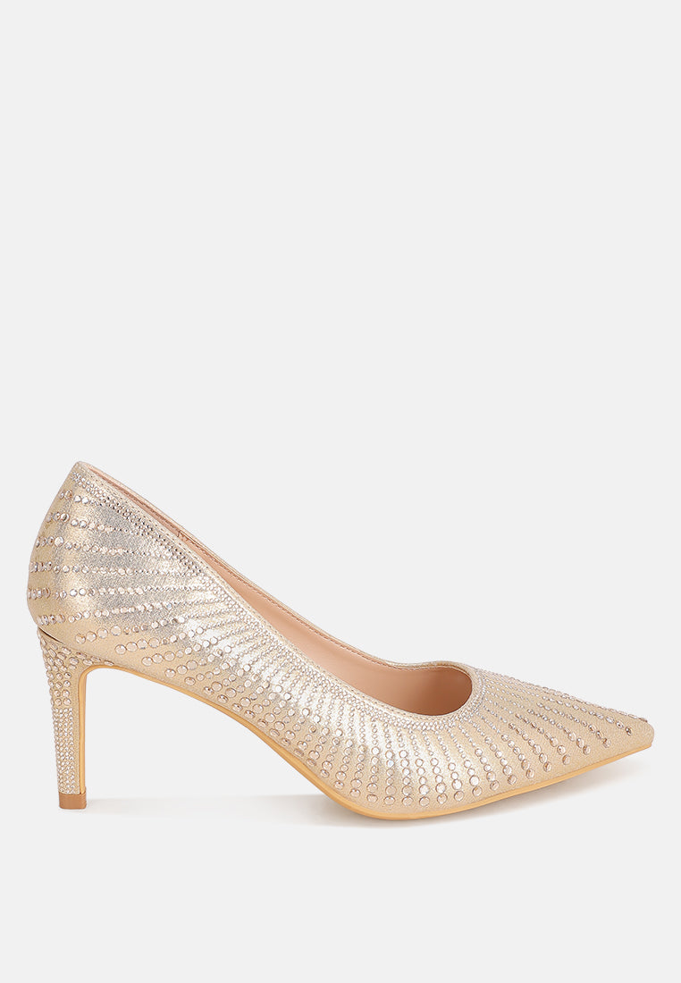 Pitchers Pointed Toe Stiletto Heels-5