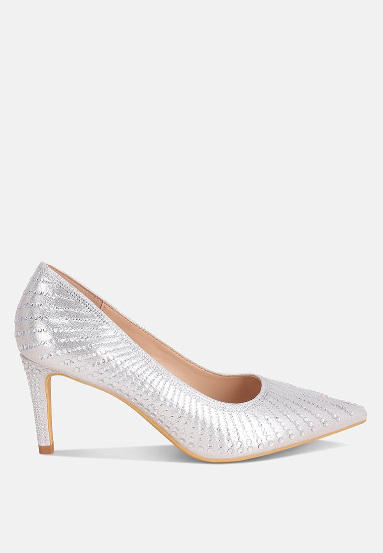 Pitchers Pointed Toe Stiletto Heels-0