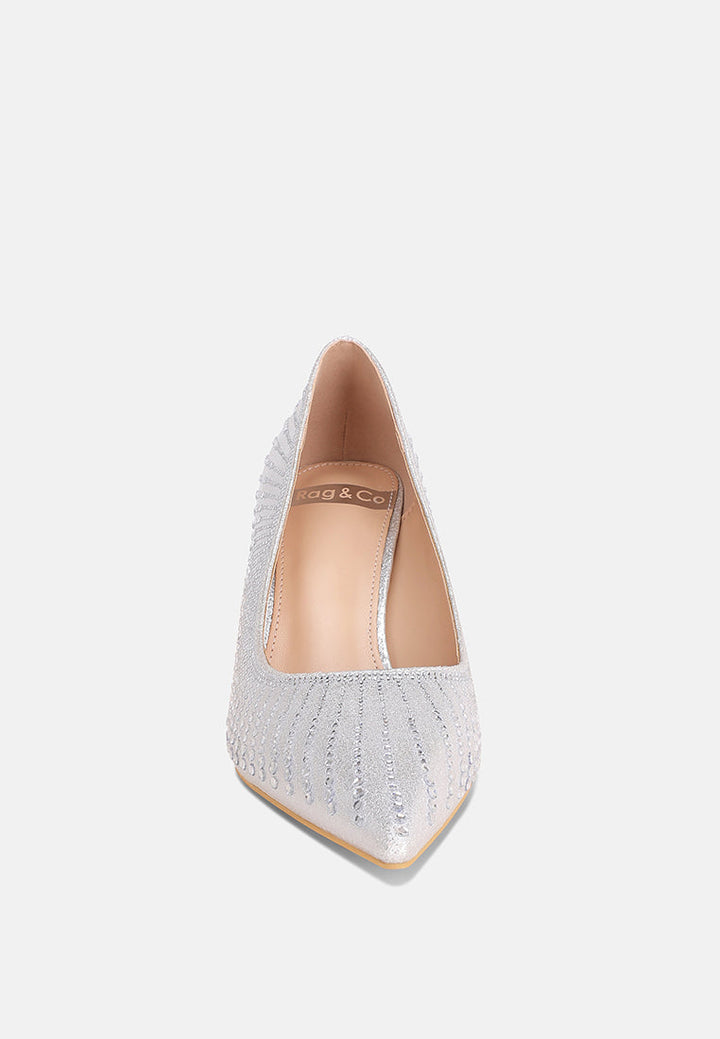 Pitchers Pointed Toe Stiletto Heels-3