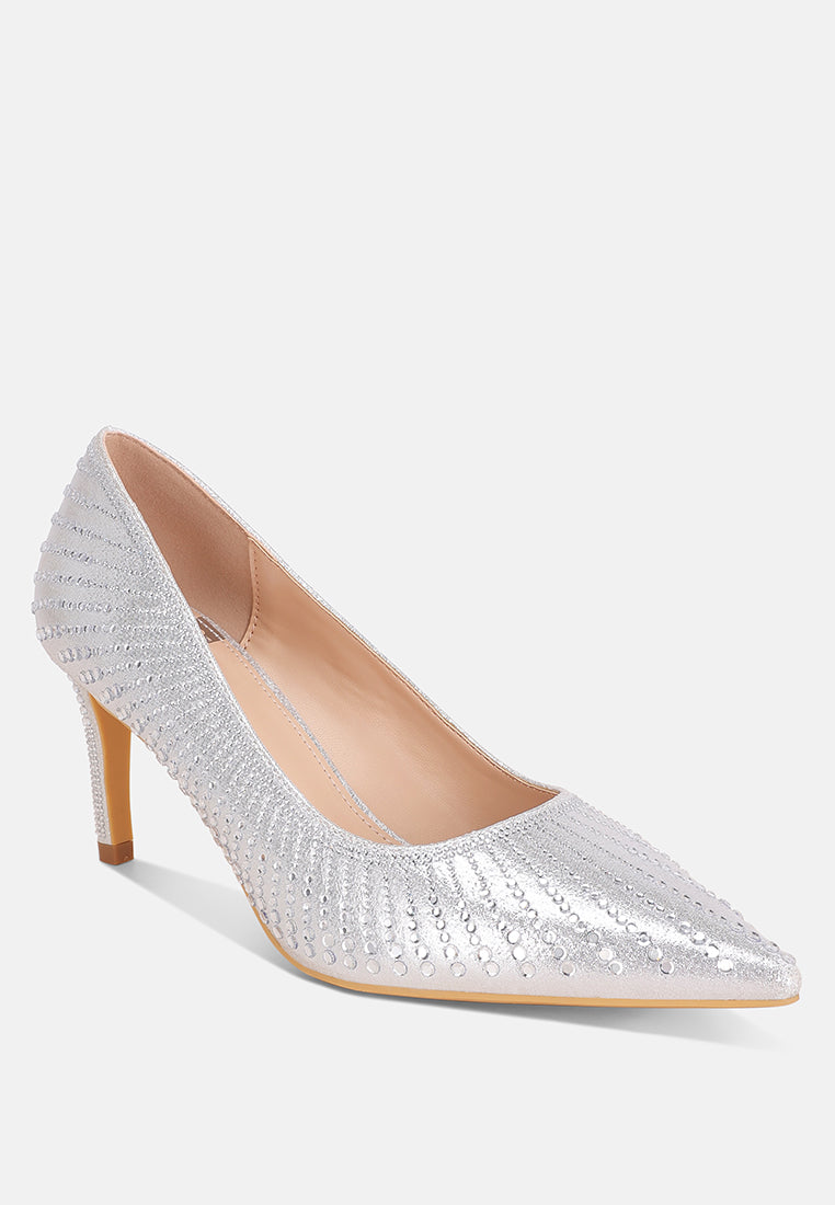 Pitchers Pointed Toe Stiletto Heels-1