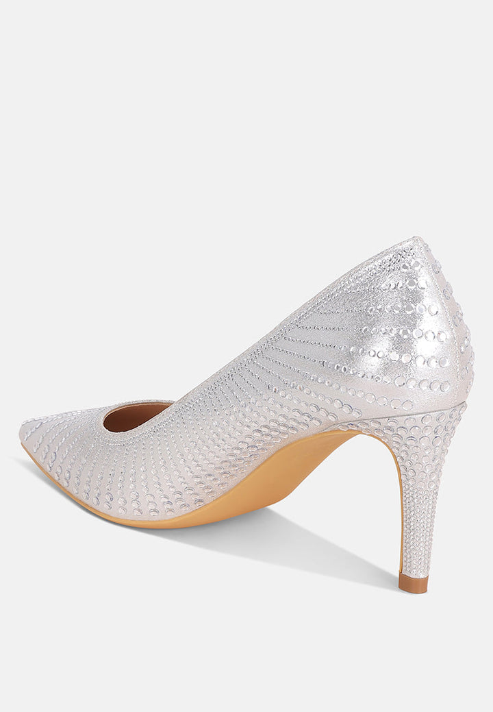 Pitchers Pointed Toe Stiletto Heels-2