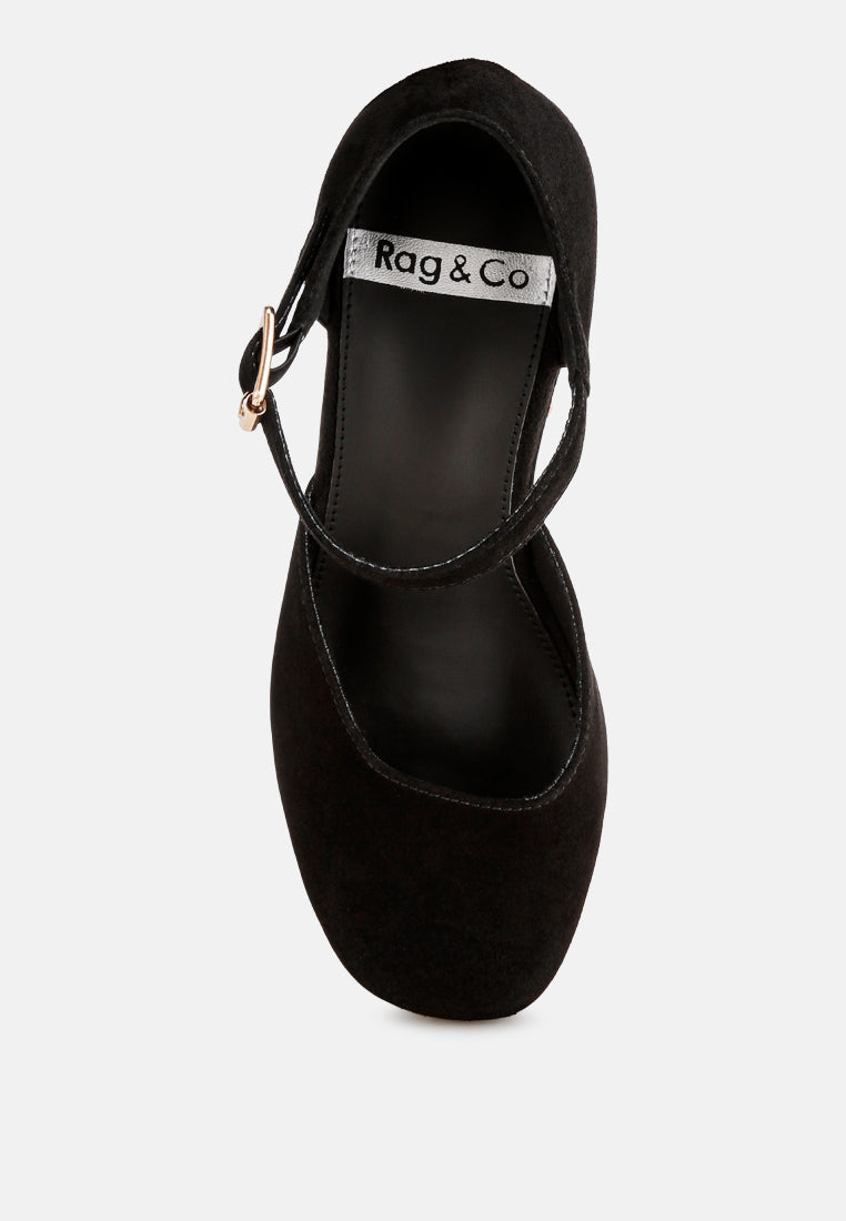 Maison Pin Buckle Ankle Strap Heels-3