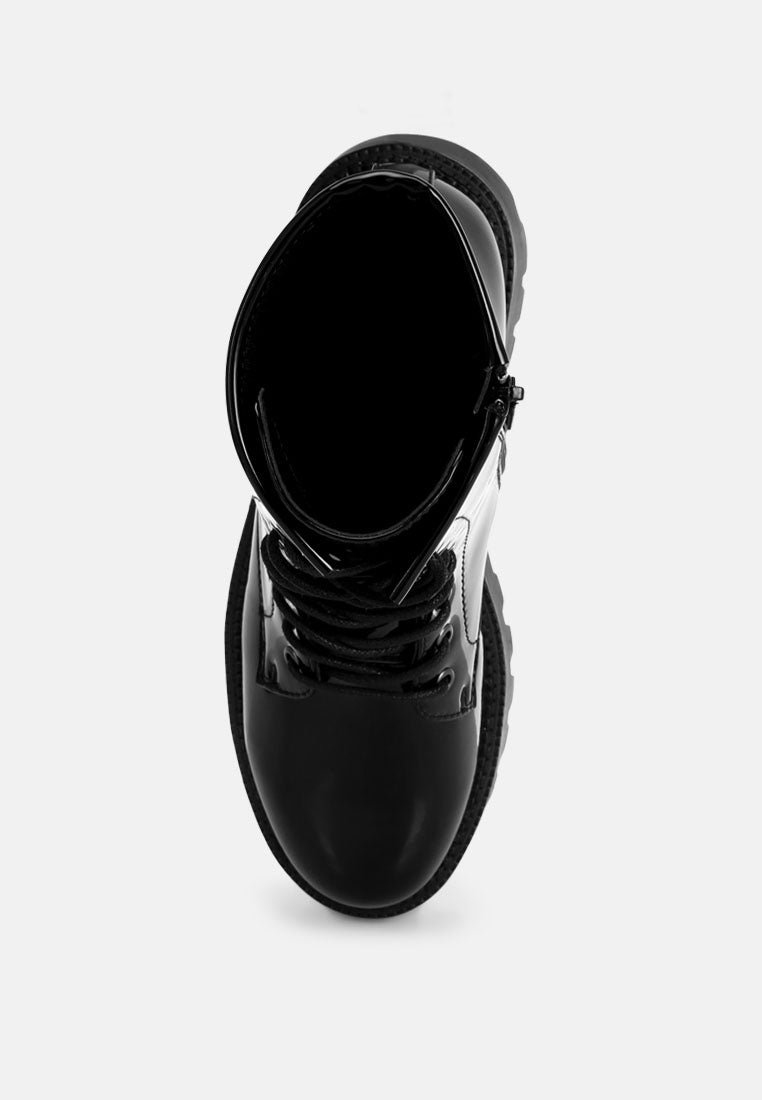 Reginalda Statement Lace-Up Chunky Boots-4