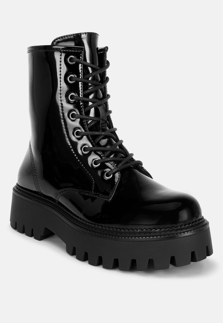 Reginalda Statement Lace-Up Chunky Boots-2