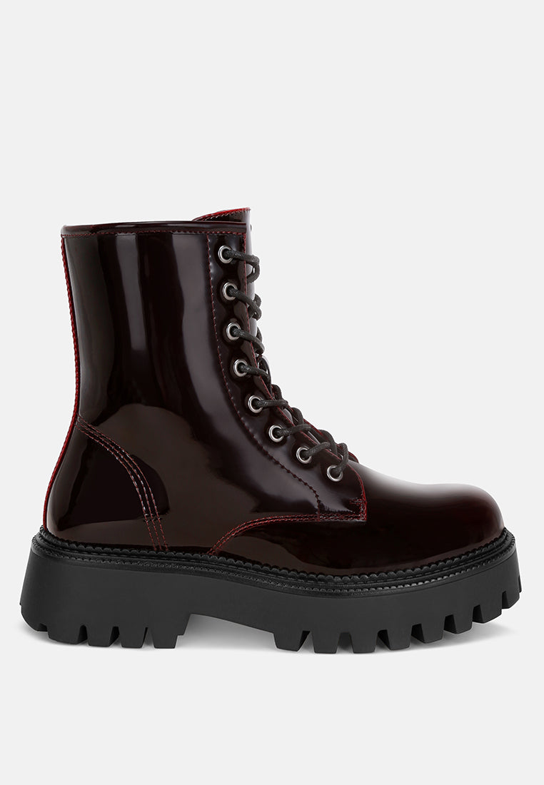 Reginalda Statement Lace-Up Chunky Boots-5