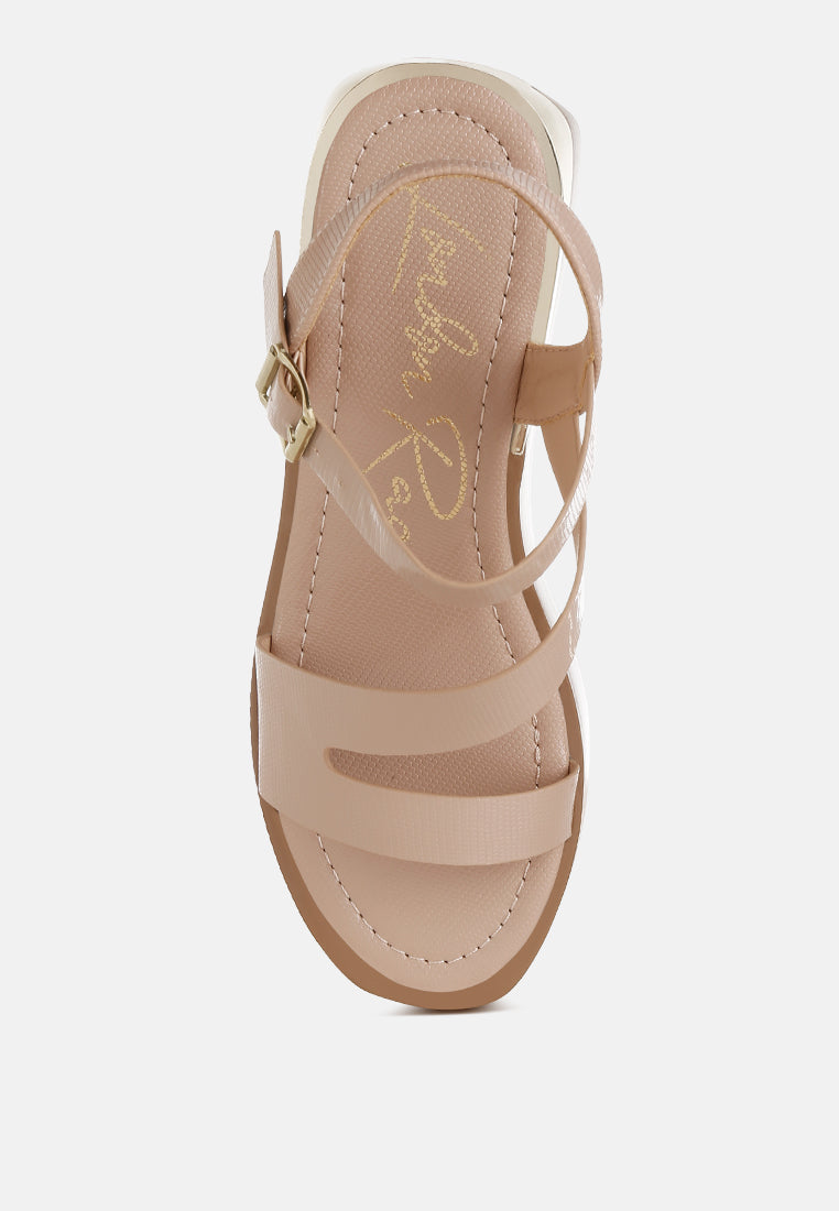 Ronja Chunky Flatform Sandals-3
