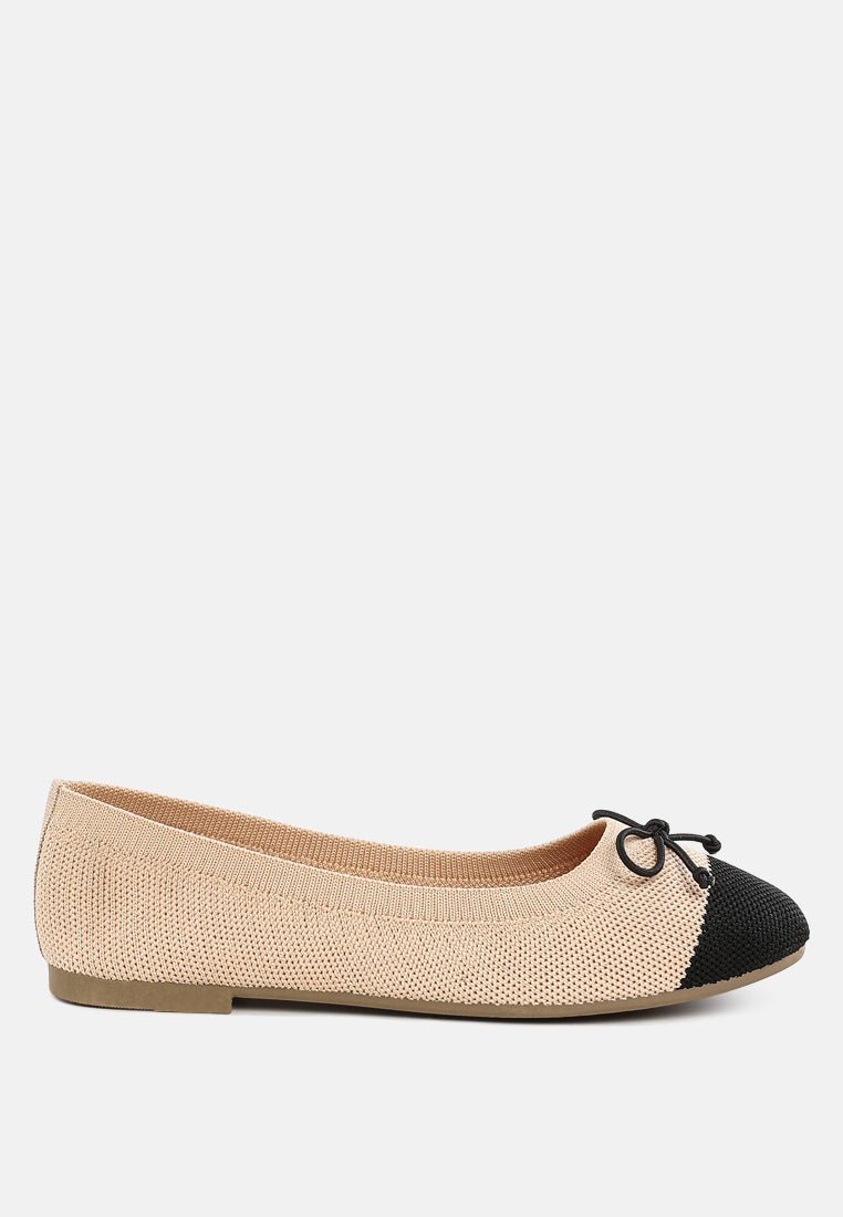 Rosario Two Tone Ballerinas-6