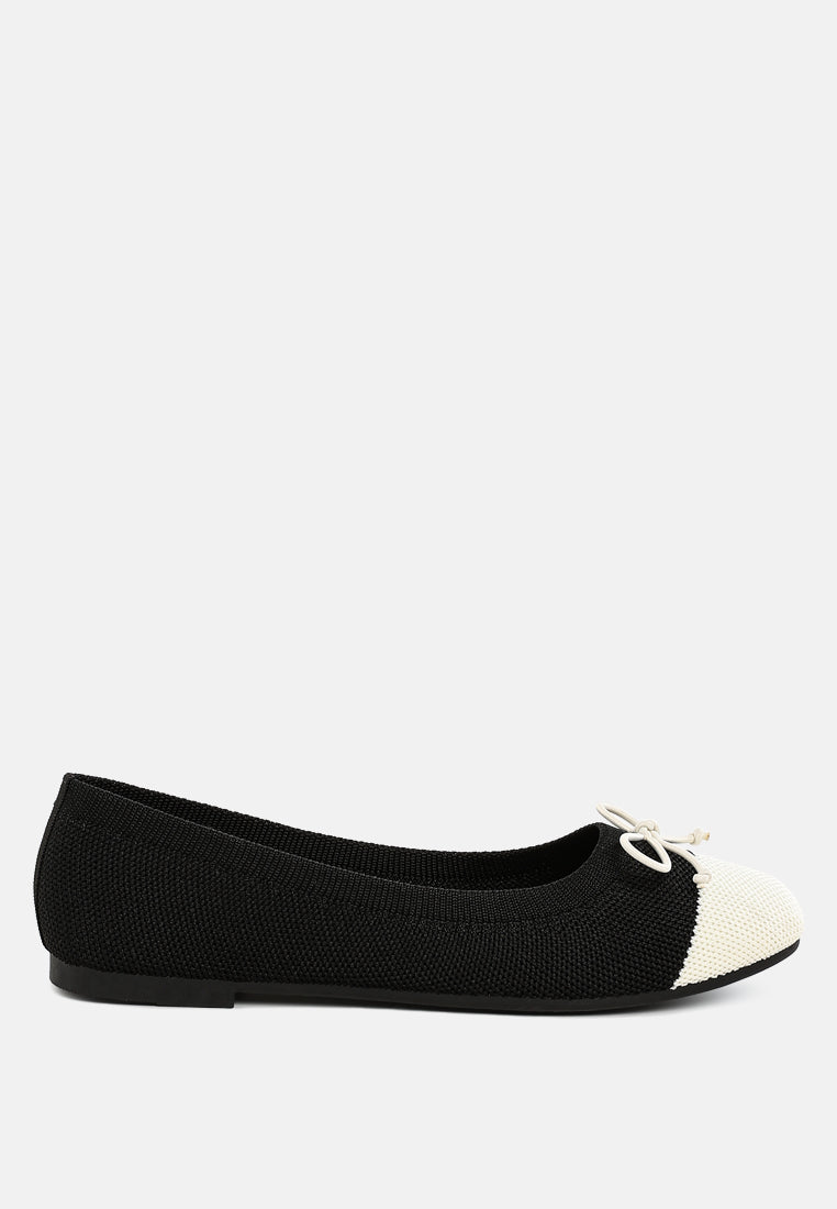Rosario Two Tone Ballerinas-5