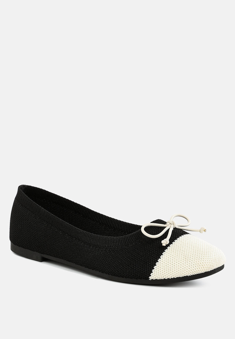 Rosario Two Tone Ballerinas-2