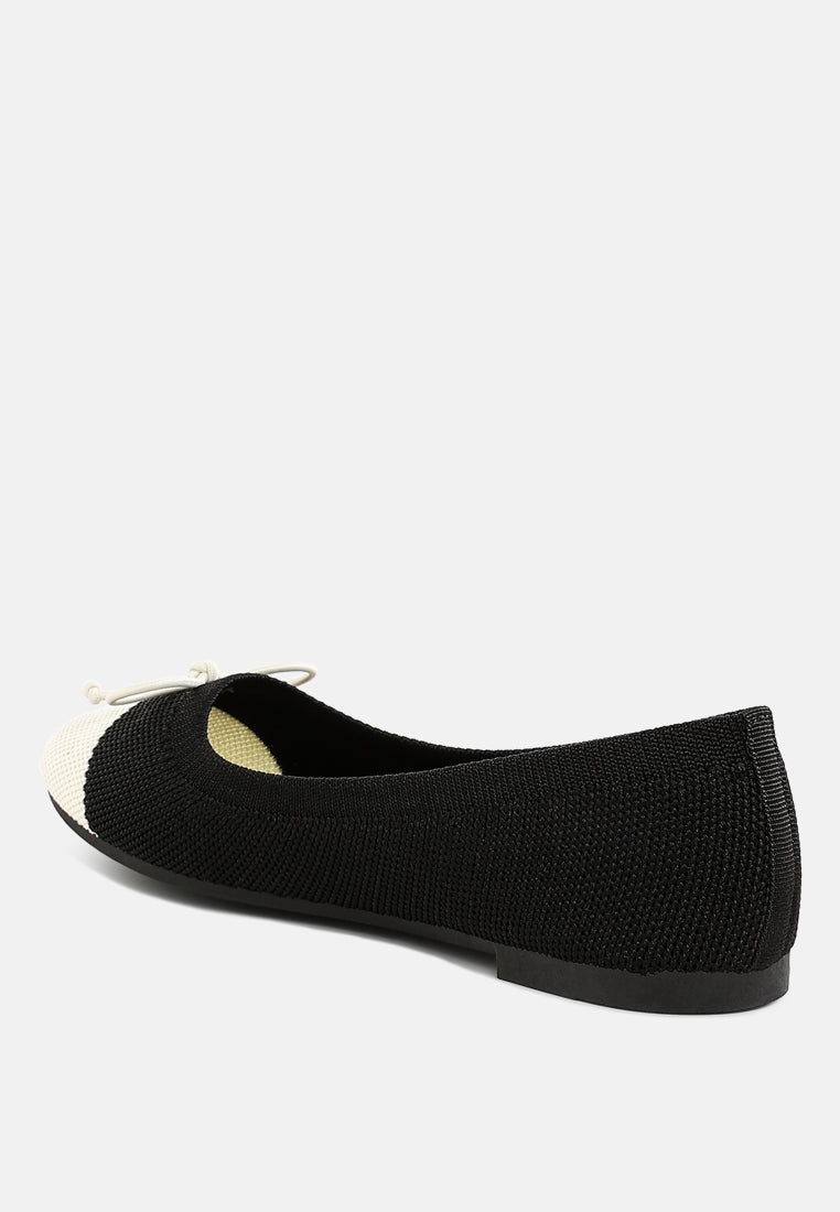 Rosario Two Tone Ballerinas-3