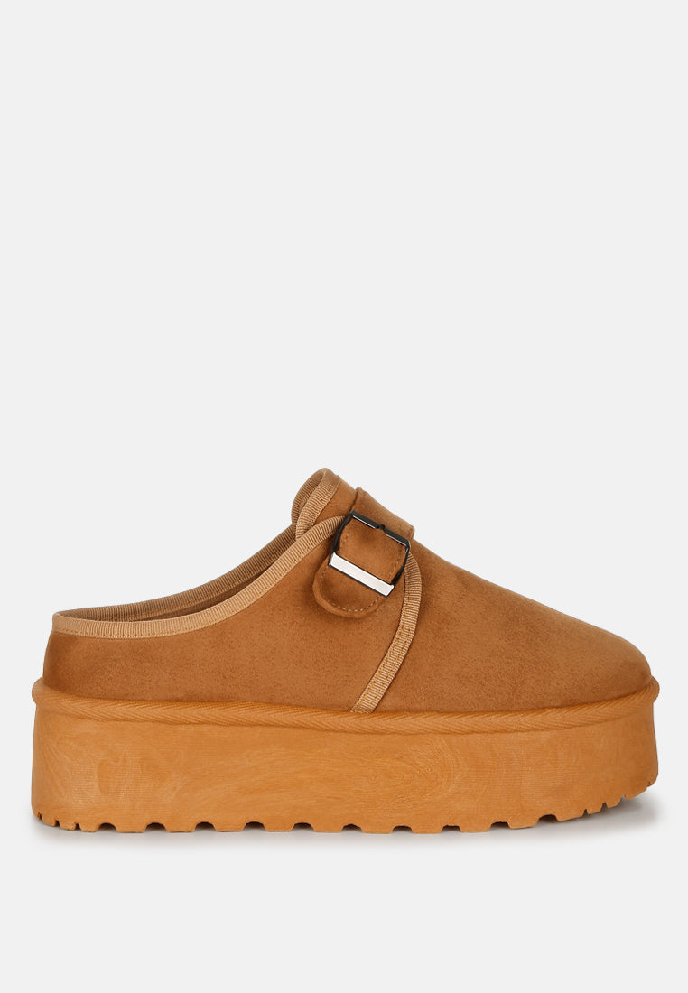 Ryeson Buckle Strap Platform Classic Slip-On-0