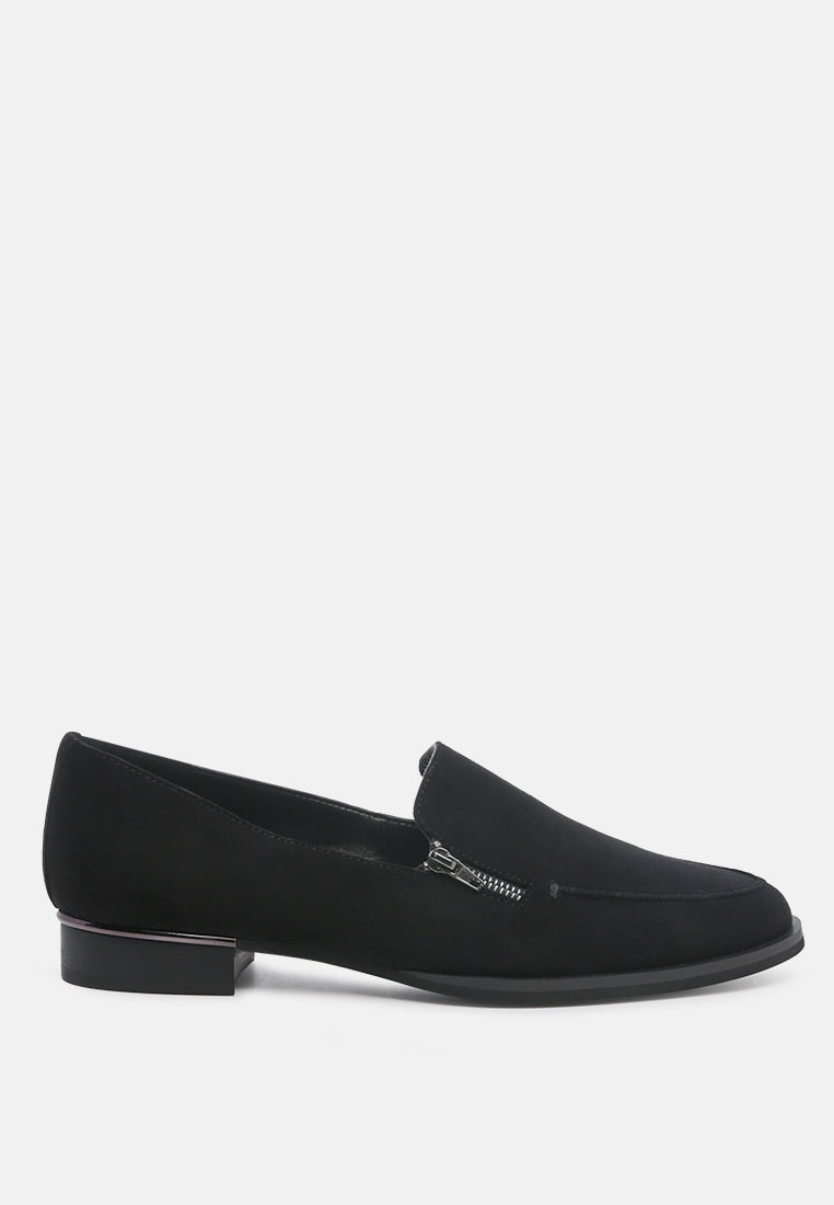 Sara Suede Slip-On Loafers-5