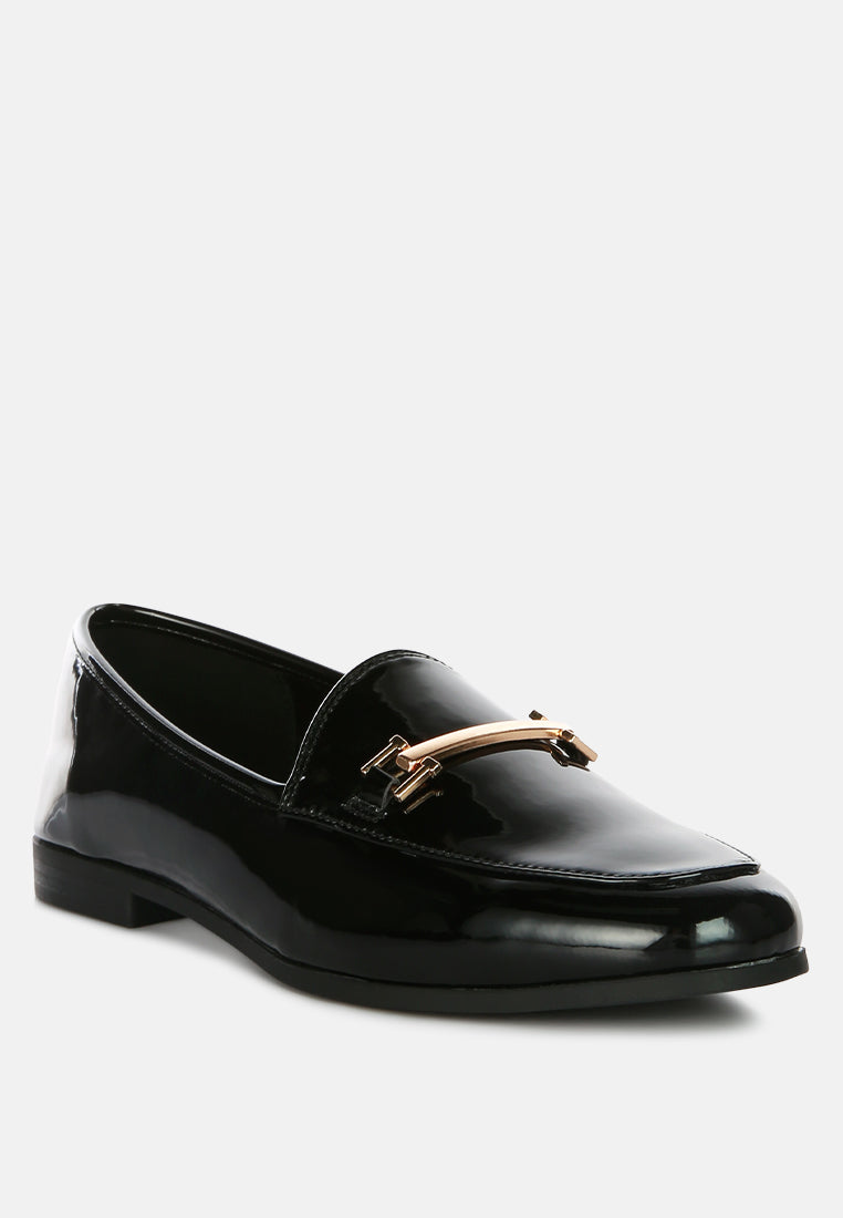 Jolan Faux Leather Semi Casual Loafers-1