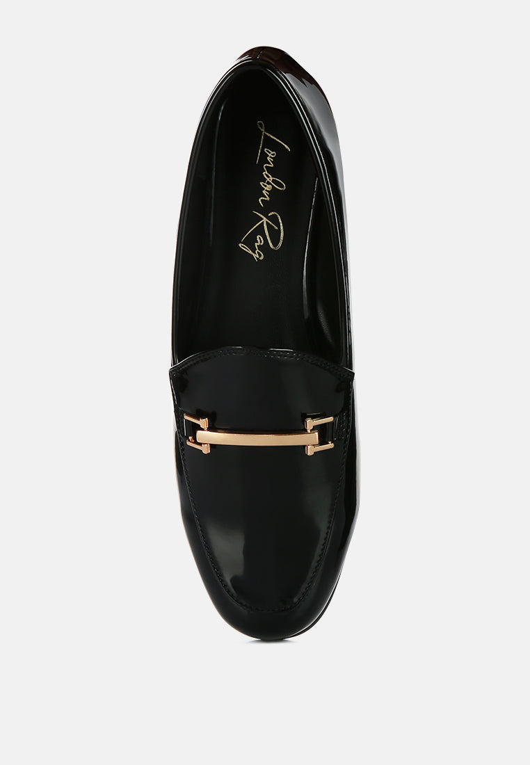 Jolan Faux Leather Semi Casual Loafers-3