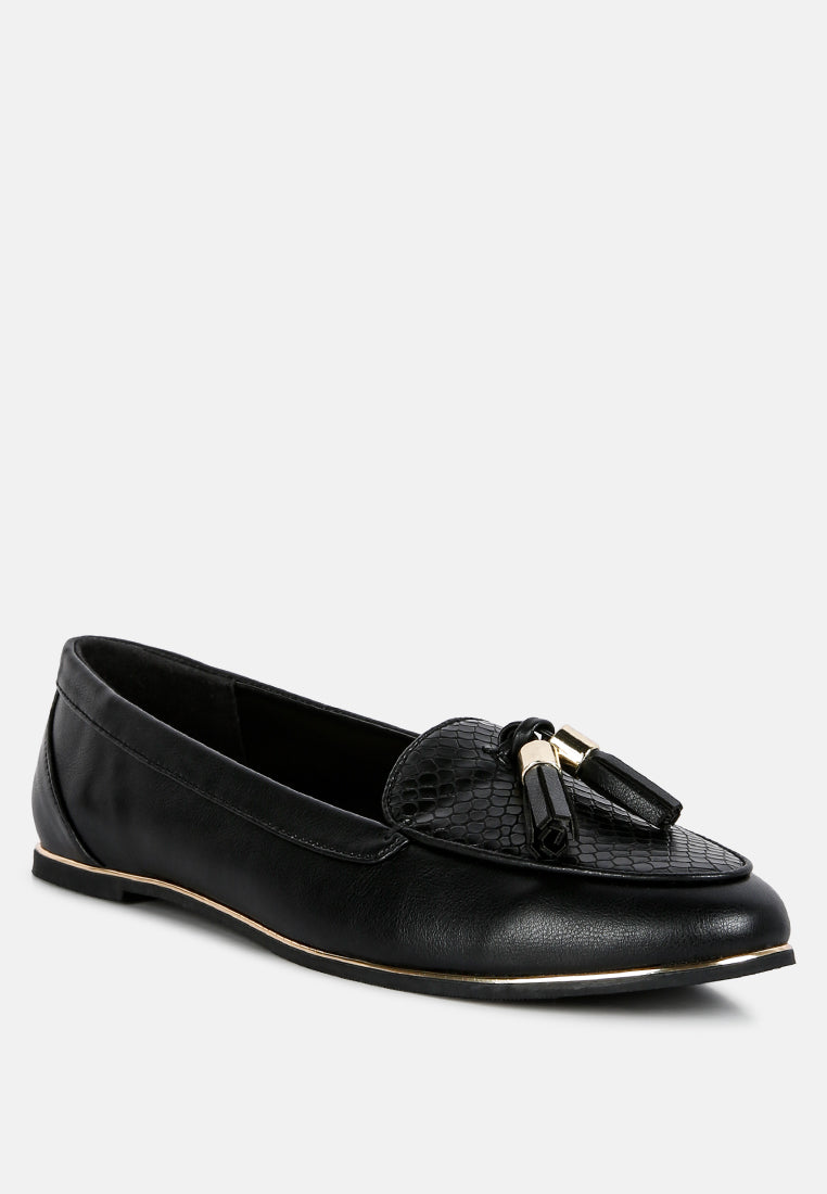 Cabbose Casual Bow Loafers-1
