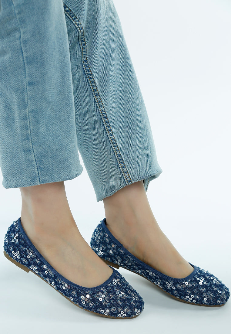 Sujet Sequin Ballet Flats-1