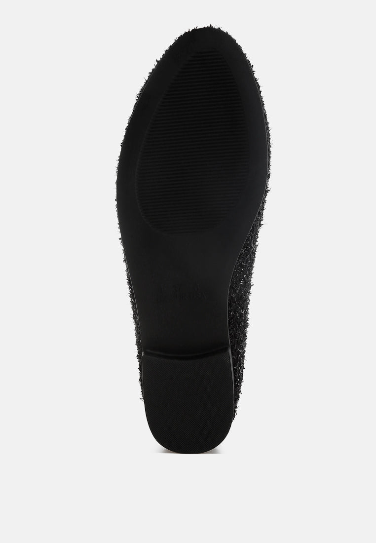Danbury Horsebit Detail Shiny Loafers-4