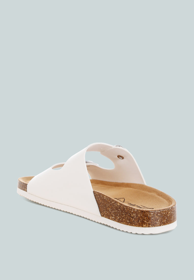 Gloriosa The Double Strap Slide Sandals-3