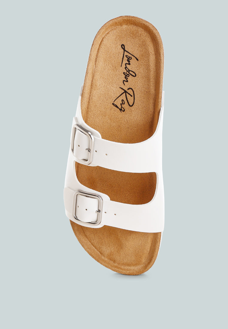 Gloriosa The Double Strap Slide Sandals-4