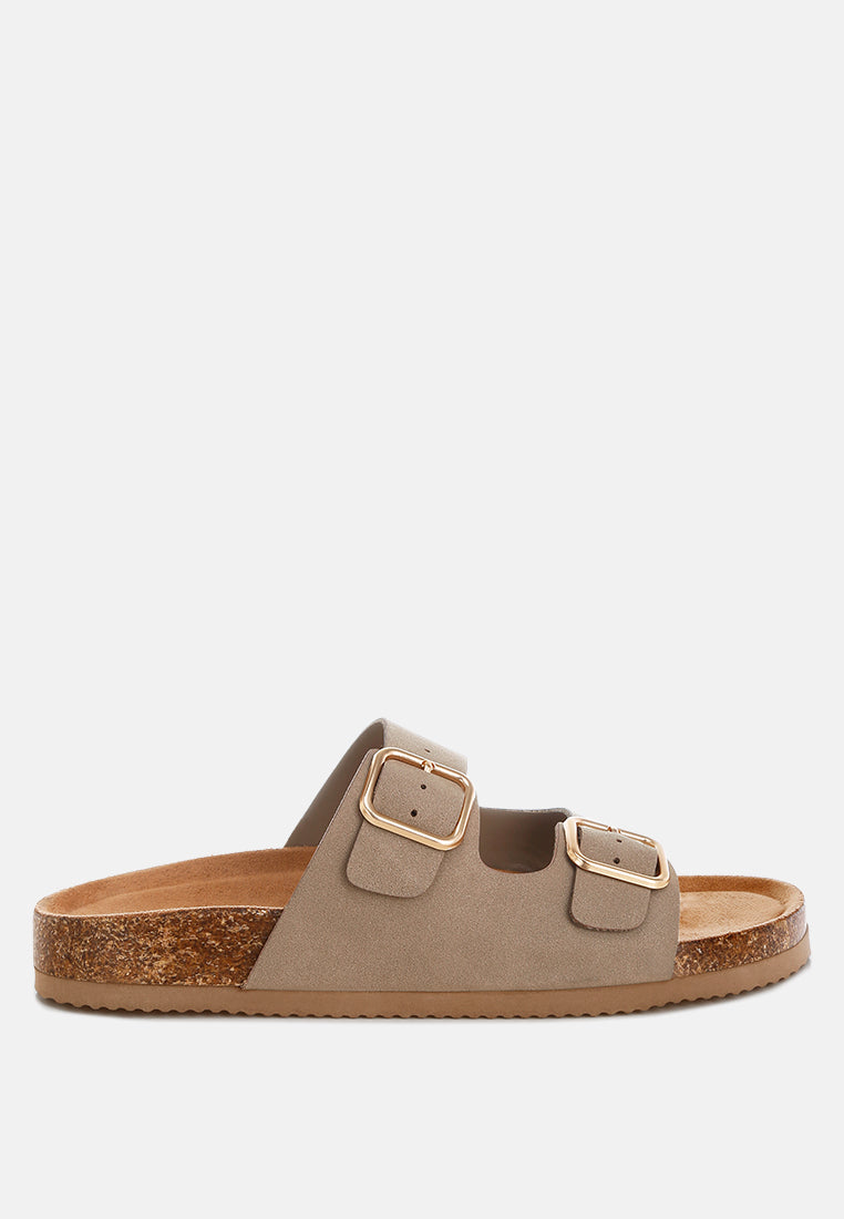 Gloriosa The Double Strap Slide Sandals-7
