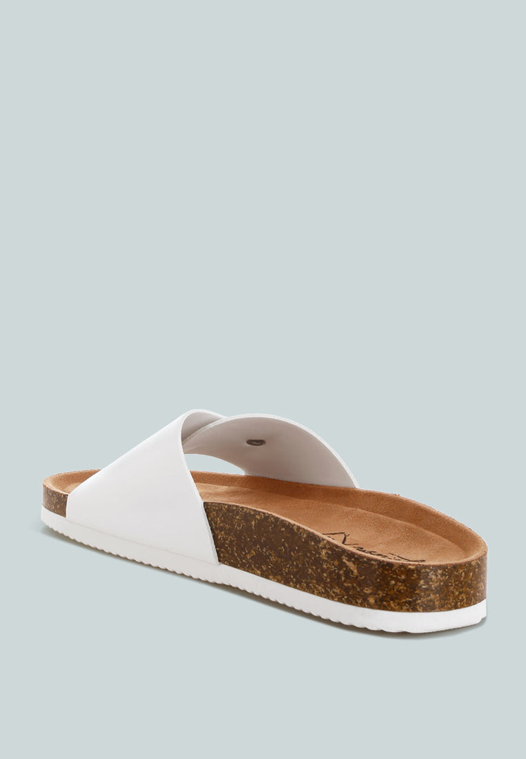 Aranda Buckled Slide-On Sandals-3
