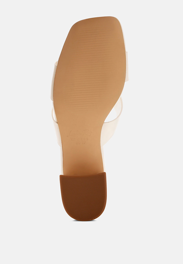 Block Heel Slip Ons by Mode-4