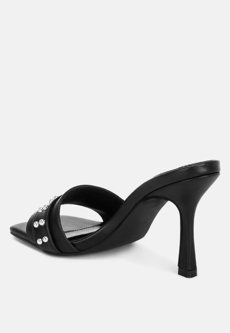 Marais Pin Buckle Strap Stiletto Heels-2