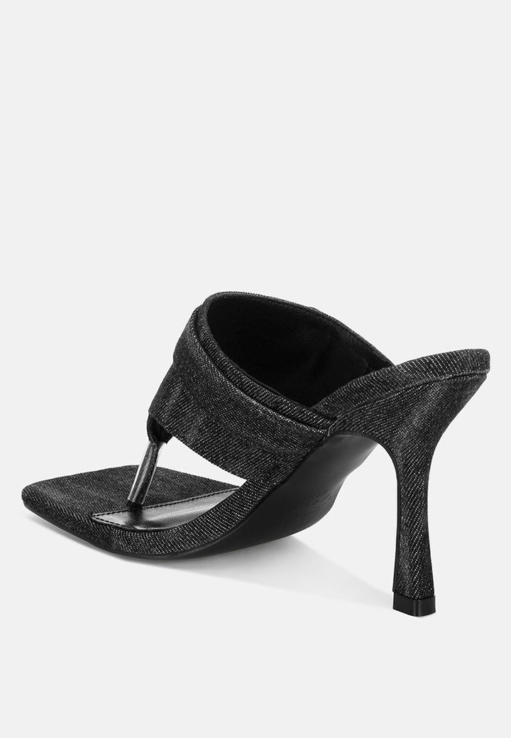 Camden Denim Slip On Sandals-2