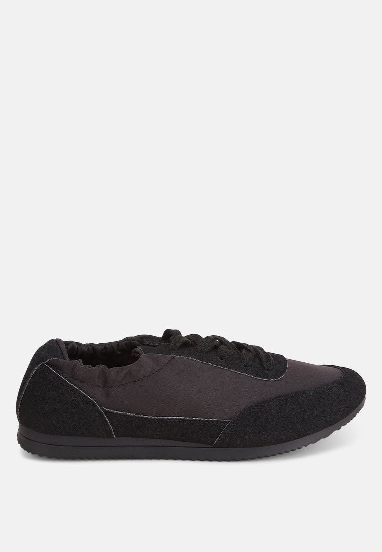 Sariel Gathered Ballet Sneakers-0