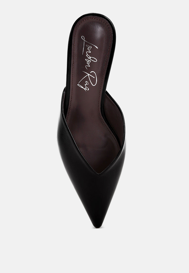 Revasta Kitten Heel Mules-4