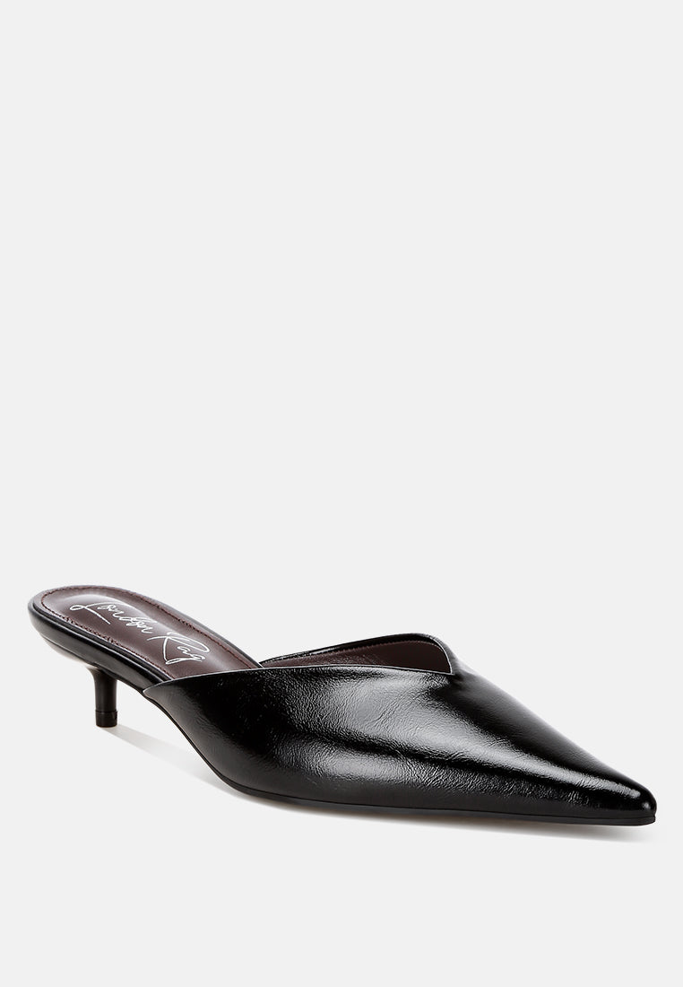 Revasta Kitten Heel Mules-2