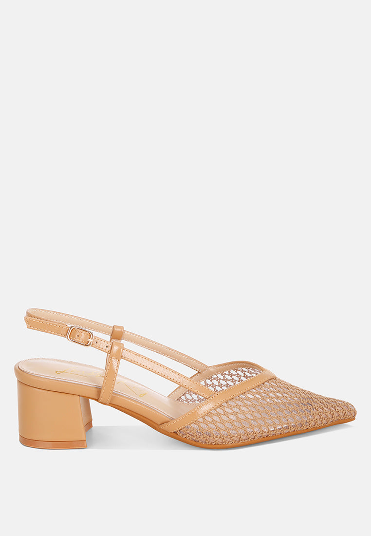 Minelli Sheer Slingback Pumps-0