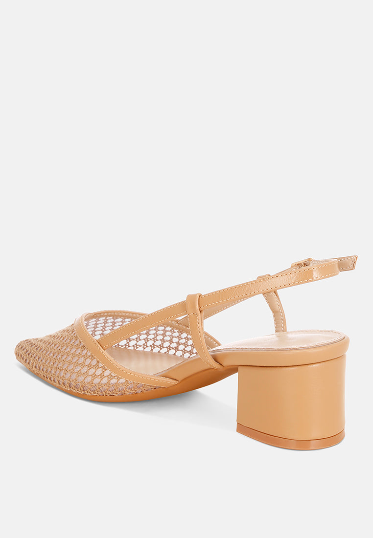 Minelli Sheer Slingback Pumps-2