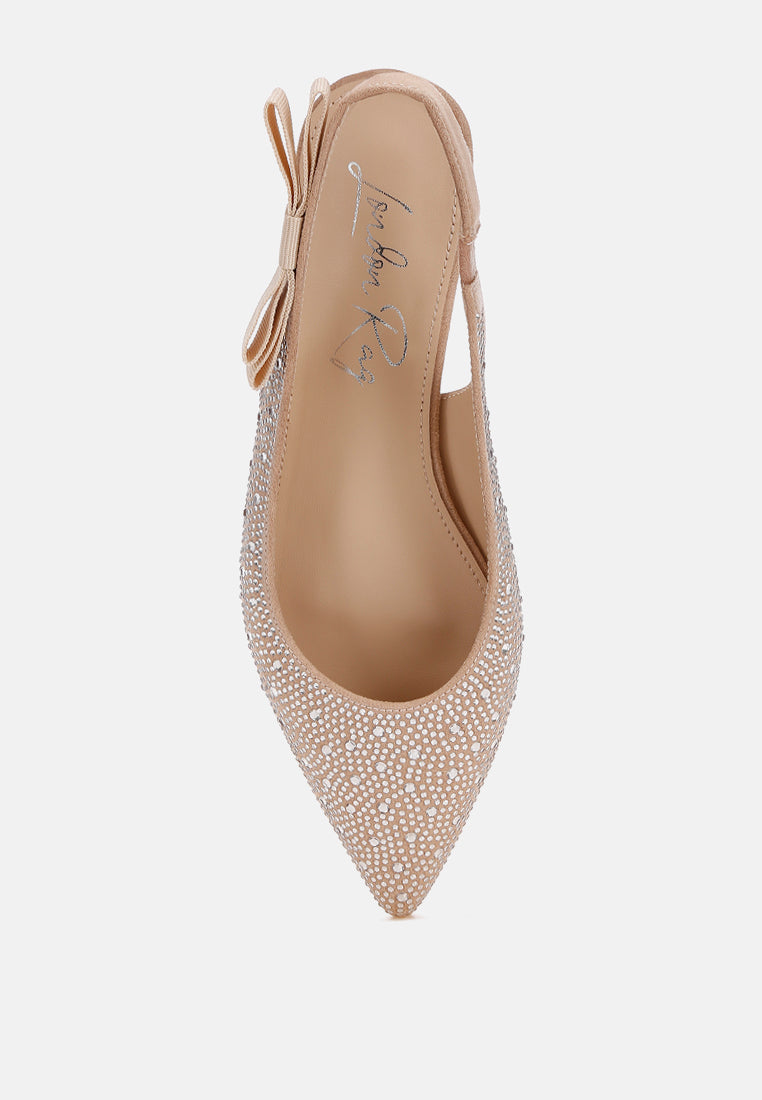 Firdisi Rhinestones Detail Flat Sandals-4