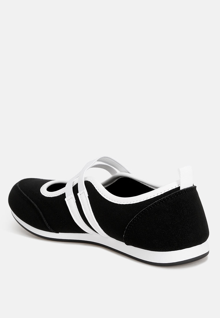 Sorin Elasticated Midfoot Strap Sneakers-3