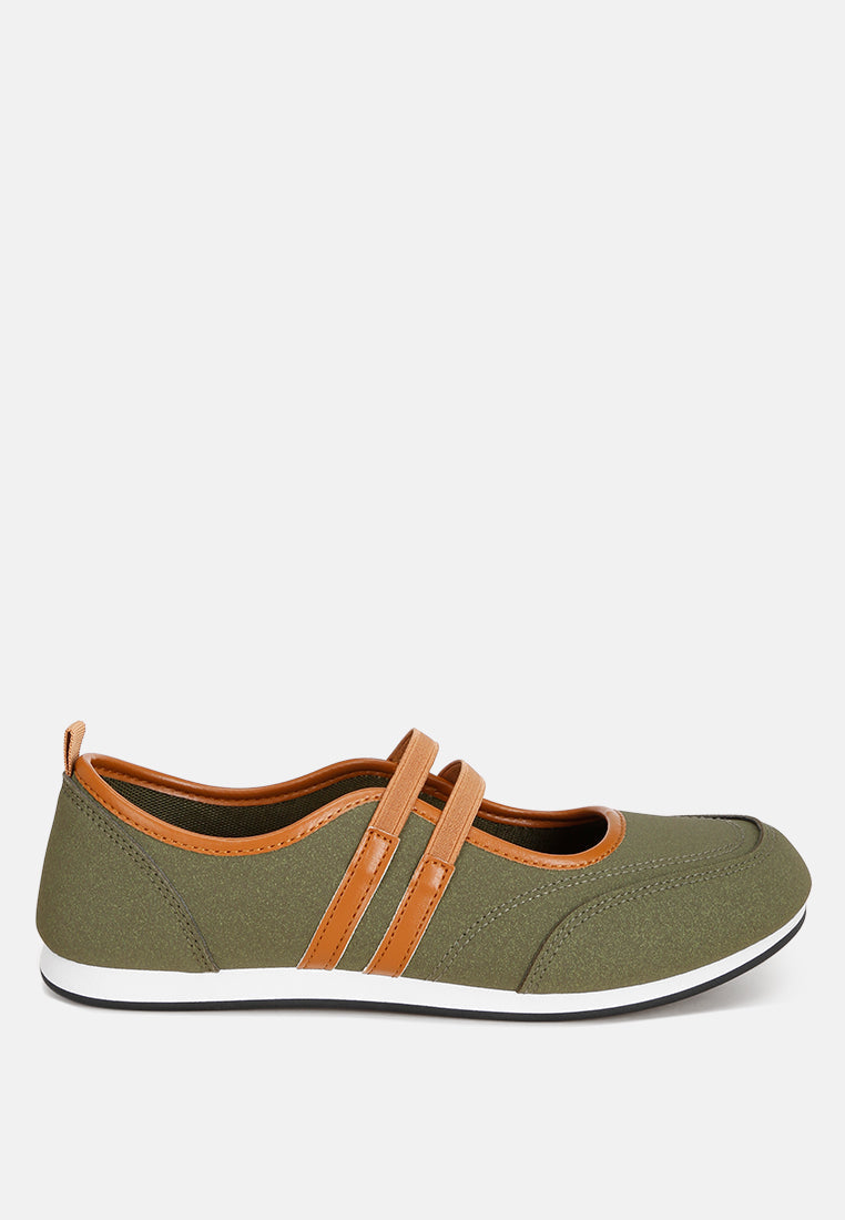 Sorin Elasticated Midfoot Strap Sneakers-6