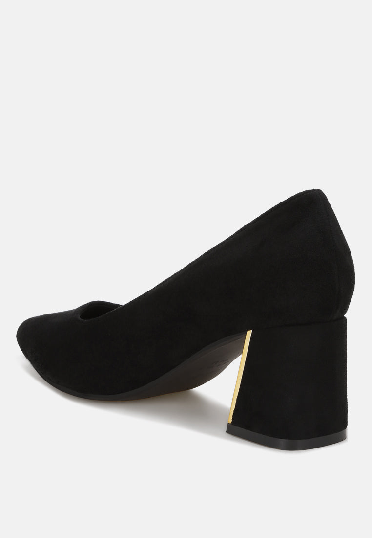Cosma Pointed Toe Block Heels-3