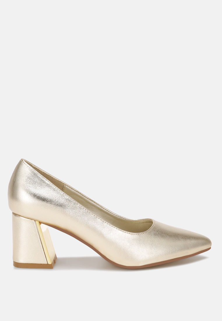 Cosma Pointed Toe Block Heels-5