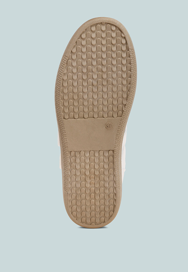 Cozy Wedge Triple Strap High-Top Sneakers-4
