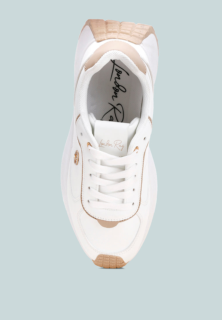Taurasi Platform Sole Lace Up Sneakers-3